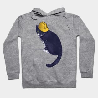 Construction Cat Hoodie